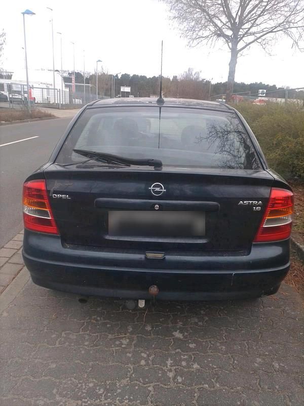 Gebraucht Opel Astra 2000 Blau Kleinwagen
