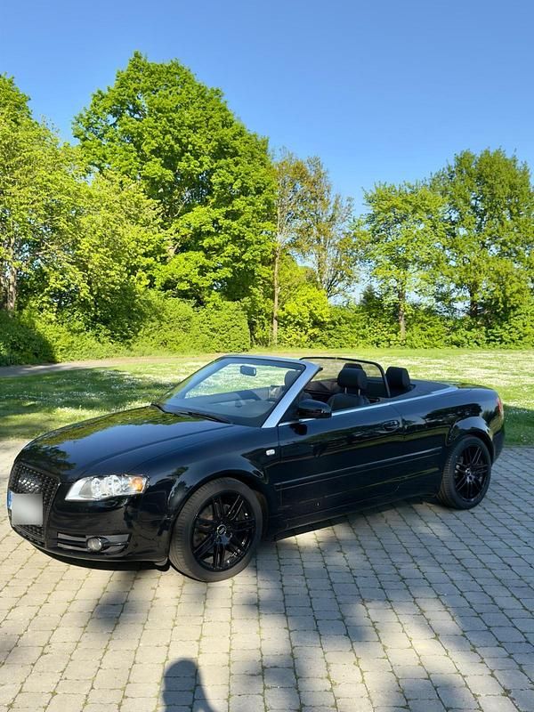 Schwarz Gebraucht 2007 Audi A4 Cabriolet Cabrio | 9.900 € (Etwas zu teuer) - Bild 1/4