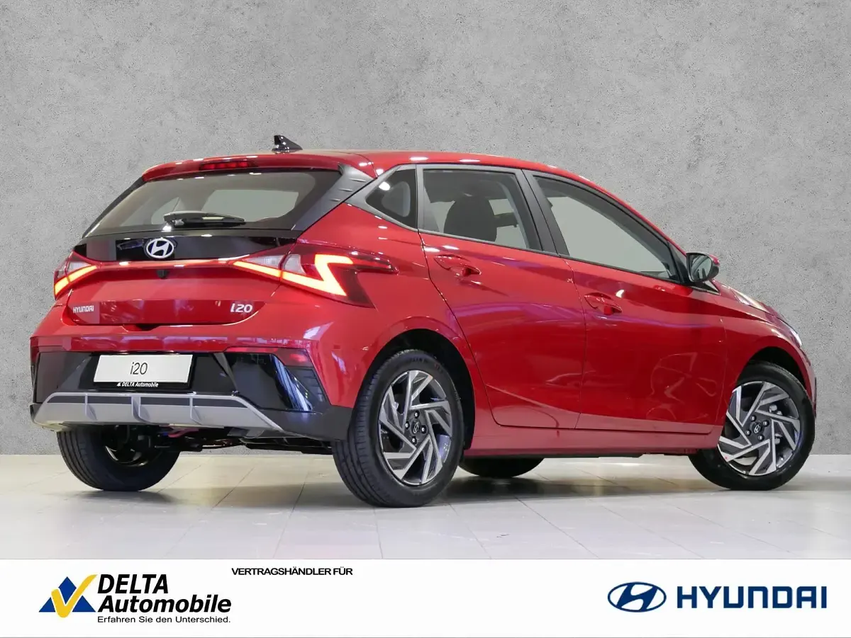 Neu Hyundai i20 Trend 90 PS (66 kW) 2026 Dragon red / met Kleinwagen