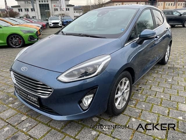 Gebraucht Ford Fiesta Titanium 125 PS (91 kW) 2020 Blau Kleinwagen
