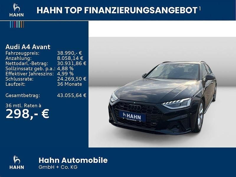 Gebraucht Audi A4 S-Line 204 PS (150 kW) 2024 Schwarz Kombi