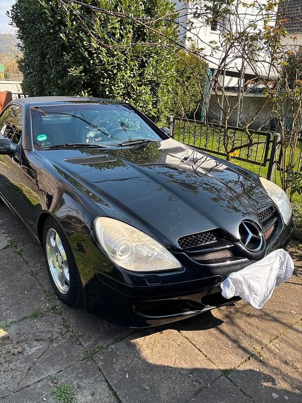 Gebraucht Mercedes SLK200 163 PS (119 kW) 2003 Schwarz Cabrio