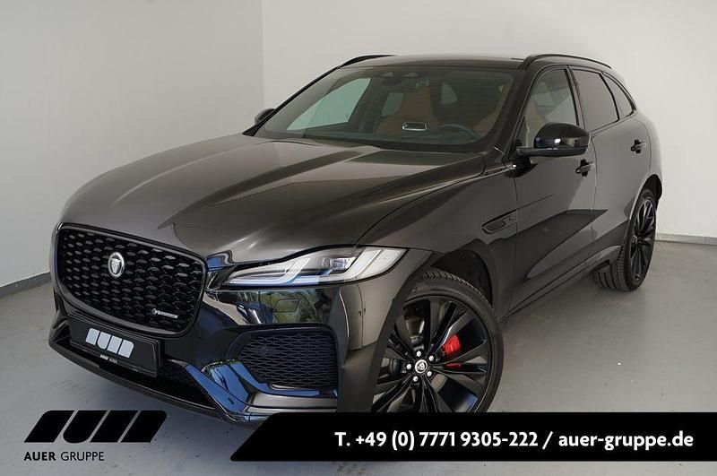 Schwarz Gebraucht 2024 Jaguar F-Pace R-Dynamic SUV | 59.900 € - Bild 1/4