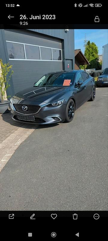 Silber Gebraucht 2015 Mazda 6 Sports-Line Limousine | 9.999 € (Guter Preis) - Bild 1/4