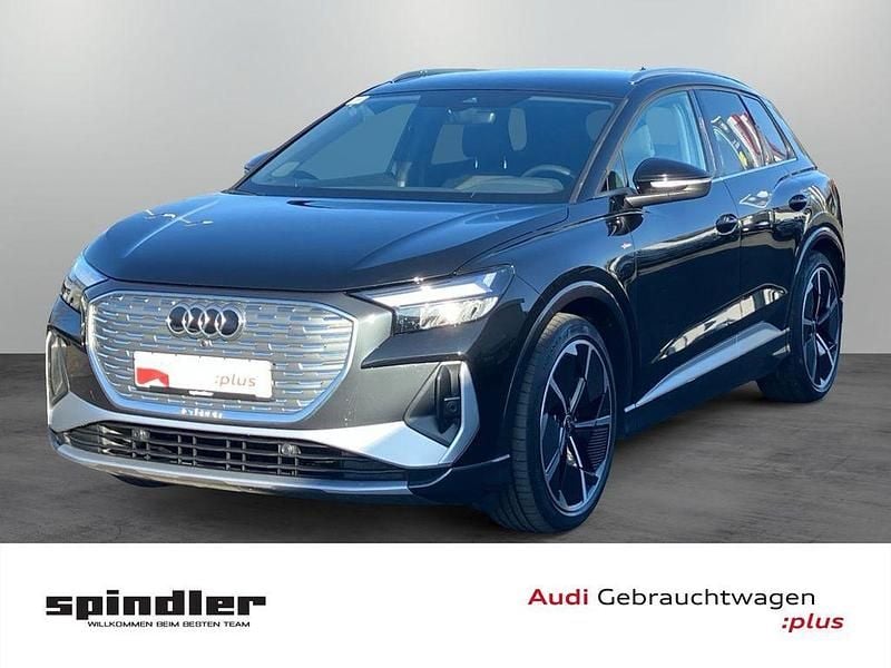 Gebraucht Audi Q4 e-tron Comfort 125 kW (170 PS) 2023 Mythosschwarz metallic SUV