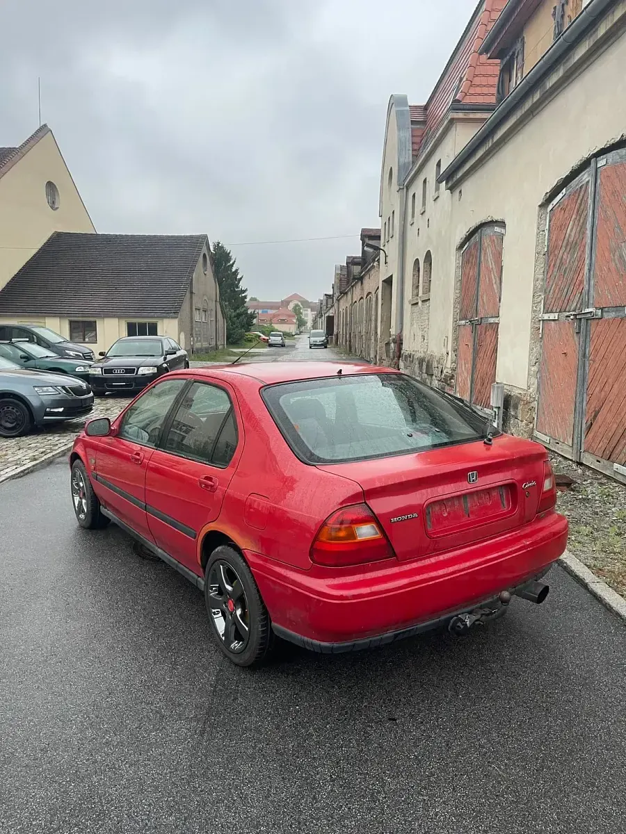 Usata Honda Civic 90 CV (66 kW) 1997 Rosso Berlina
