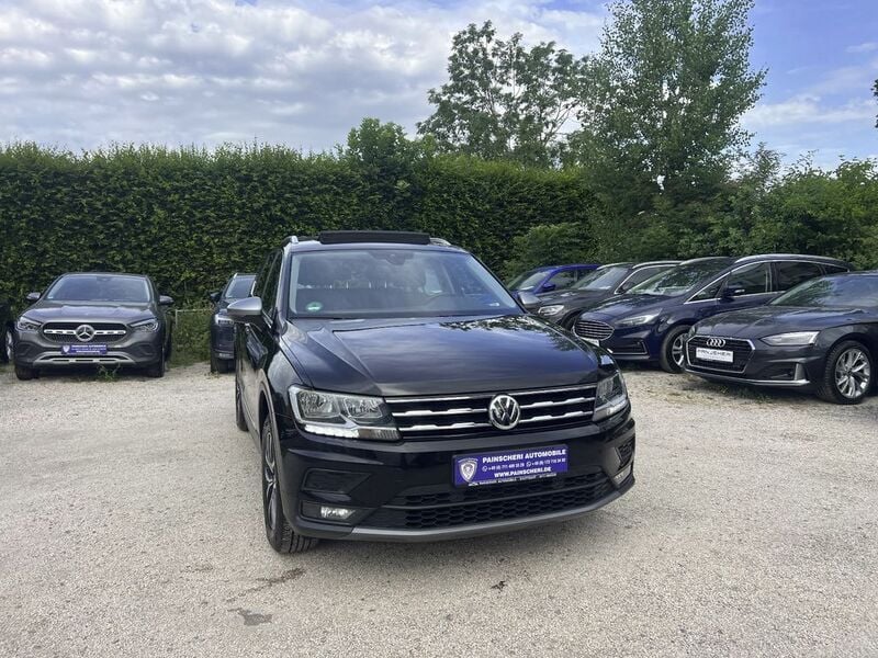 Deep black Gebraucht 2020 VW Tiguan Allspace Active SUV | 22.999 € (Guter Preis) - Bild 1/4