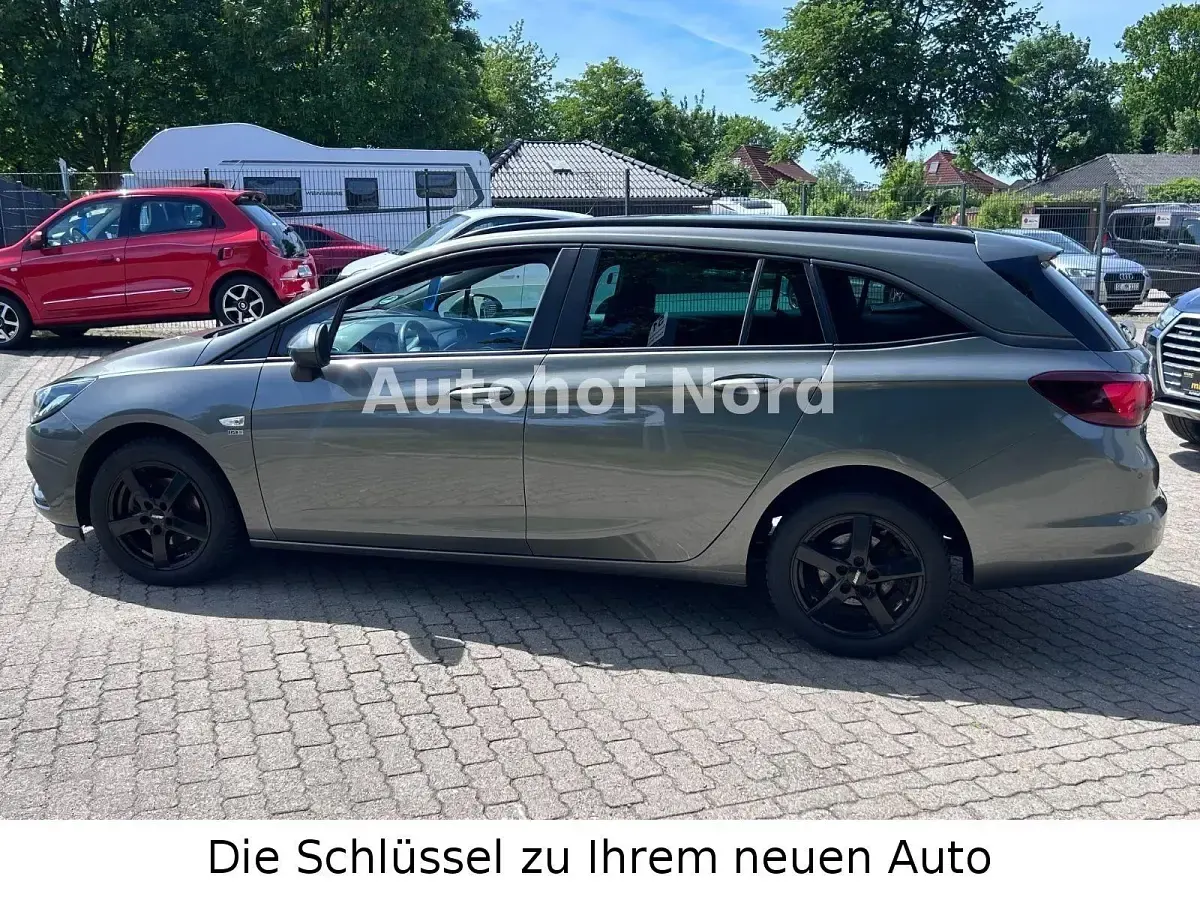 Gebraucht Opel Astra 110 PS (80 kW) 2019 Grün Kombi