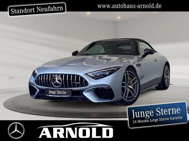 Hightechsilber Gebraucht 2023 Mercedes SL63 AMG AMG Cabrio | 119.450 € - Bild 1/4