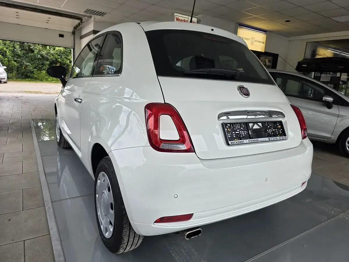 Gebraucht Fiat 500 Lounge 69 PS (50 kW) 2019 Weiß