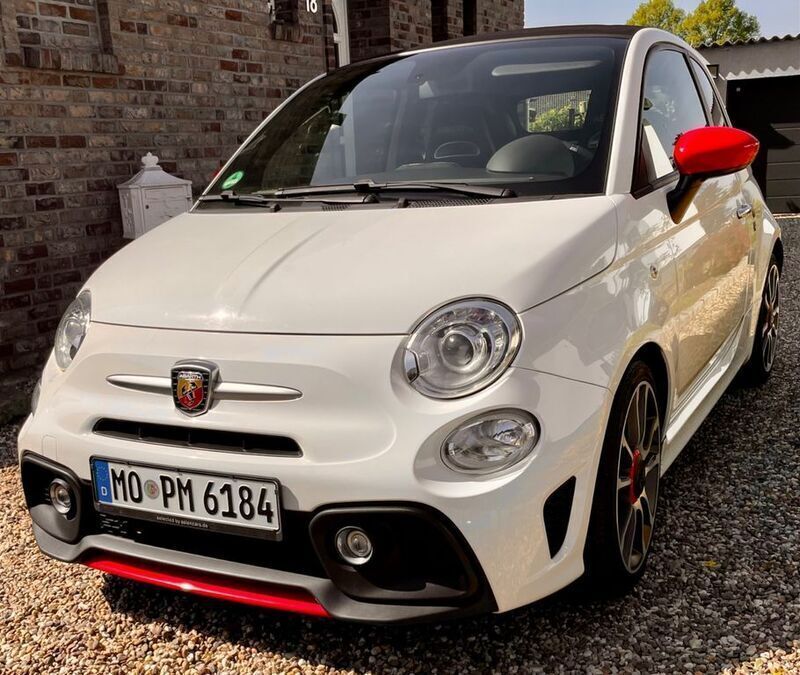 Weiß Gebraucht 2019 Abarth 595 Turismo Kleinwagen | 17.600 € (Guter Preis) - Bild 1/4