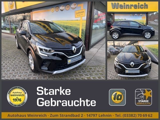 Schwarz Gebraucht 2021 Renault Captur Zen SUV | 18.890 € (Teuer) - Bild 1/4