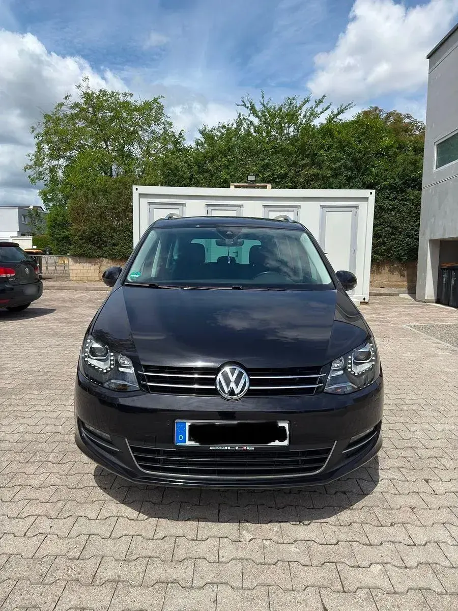 Gebraucht VW Sharan Highline 184 PS (135 kW) 2015 Schwarz Van / Kleinbus