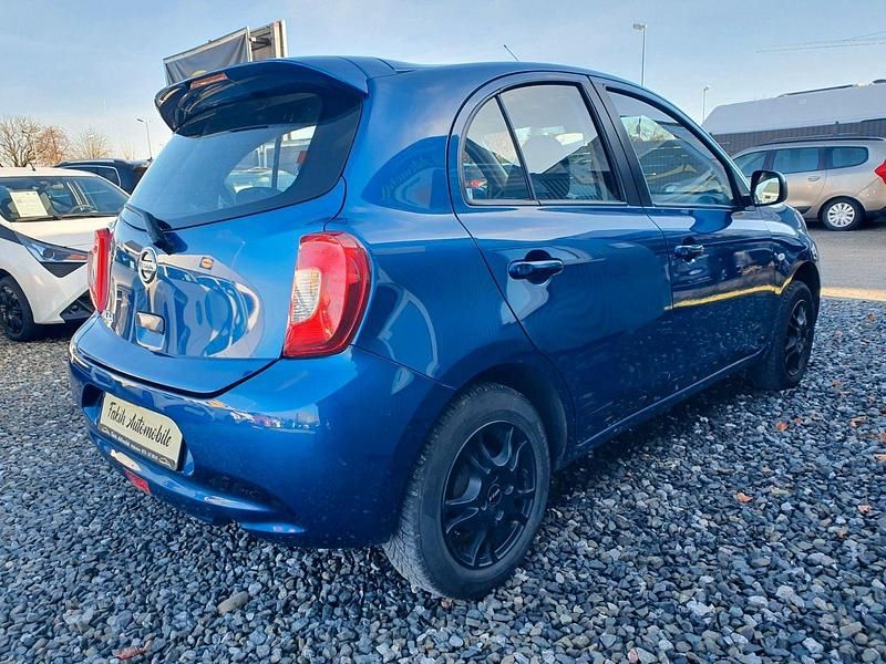 Gebraucht Nissan Micra Acenta 80 PS (58 kW) 2016 Blau Kleinwagen