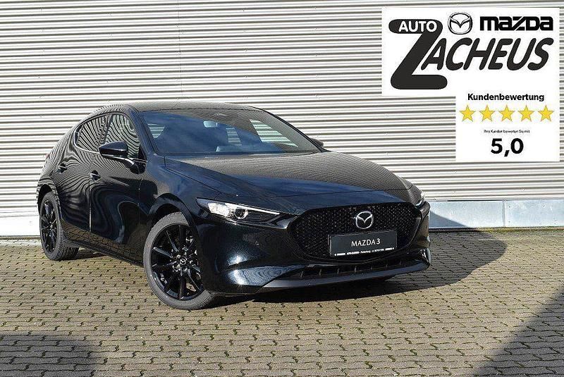 Jet black Neu 2025 Mazda 3 Homura-Line Limousine | 27.590 € - Bild 1/4