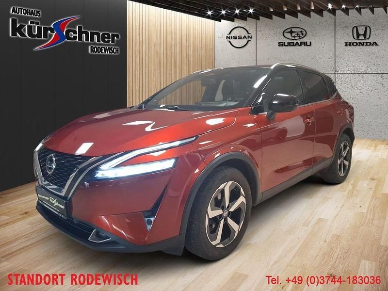 Reddish orange cpm dach in bla Gebraucht 2022 Nissan Qashqai Tekna+ SUV | 27.990 € (Fairer Preis) - Bild 1/4