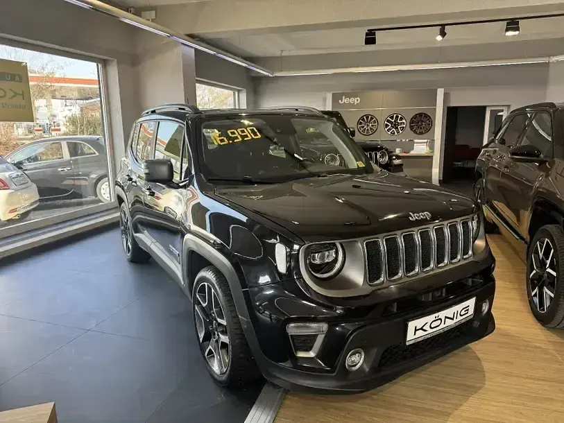 Gebraucht Jeep Renegade Limited 120 PS (88 kW) 2019 Schwarz SUV