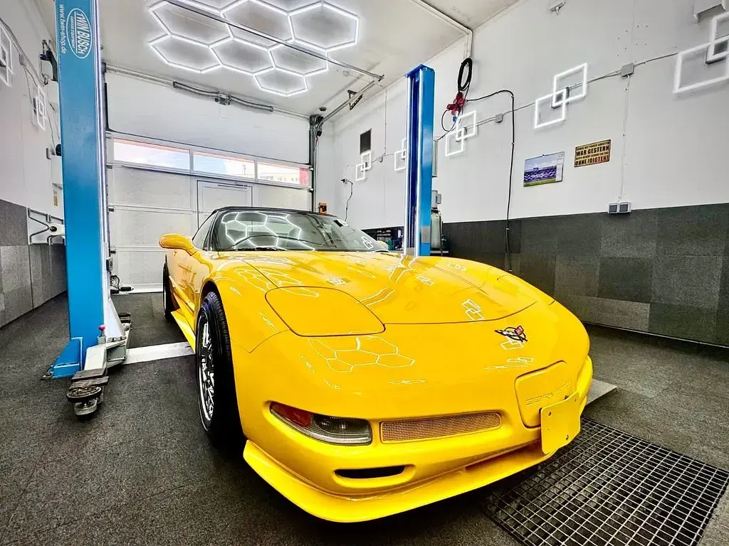 Gebraucht Corvette C5 349 PS (256 kW) 2004 Gelb Cabrio