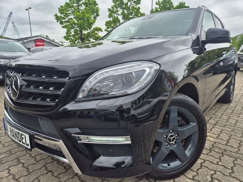 Schwarz unilack Gebraucht 2016 Mercedes ML350 AMG line SUV | 23.800 € (Guter Preis) - Bild 1/4