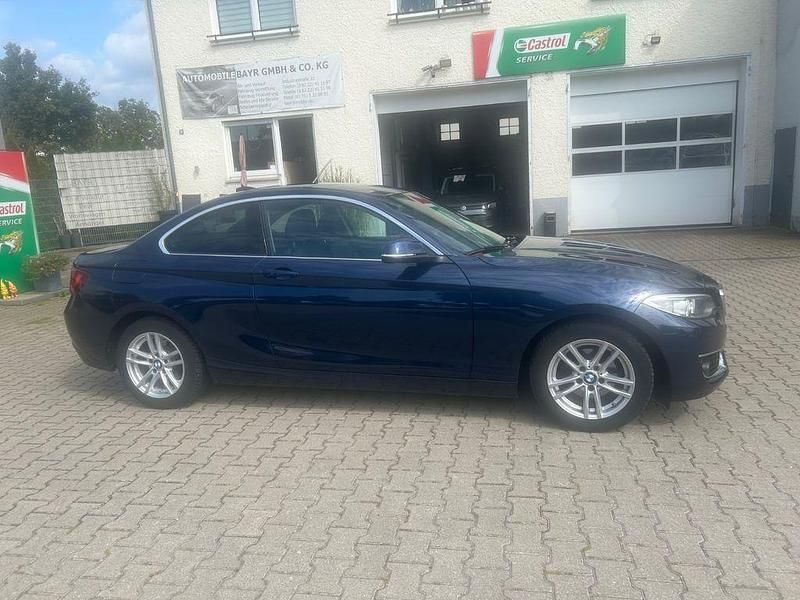 Gebraucht BMW 218 Luxury Line 136 PS (100 kW) 2017 Blau Coupé