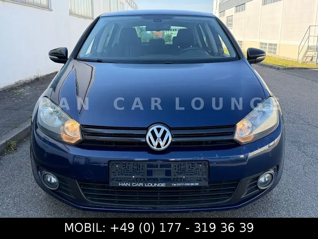 Gebraucht VW Golf VII Match 105 PS (77 kW) 2012 Shadow blue metallic Limousine