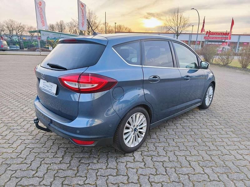 Gebraucht Ford C-MAX Titanium 125 PS (91 kW) 2019 Blau Van / Kleinbus