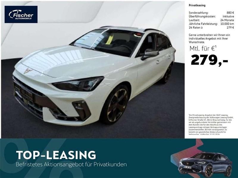 Weiss Gebraucht 2025 Cupra Leon Kombi | 30.940 € (Superpreis) - Bild 1/3