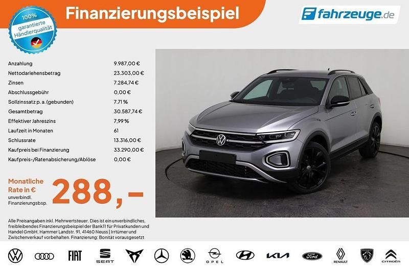 Neu VW T-Roc Style 150 PS (110 kW) 2025 Silber SUV