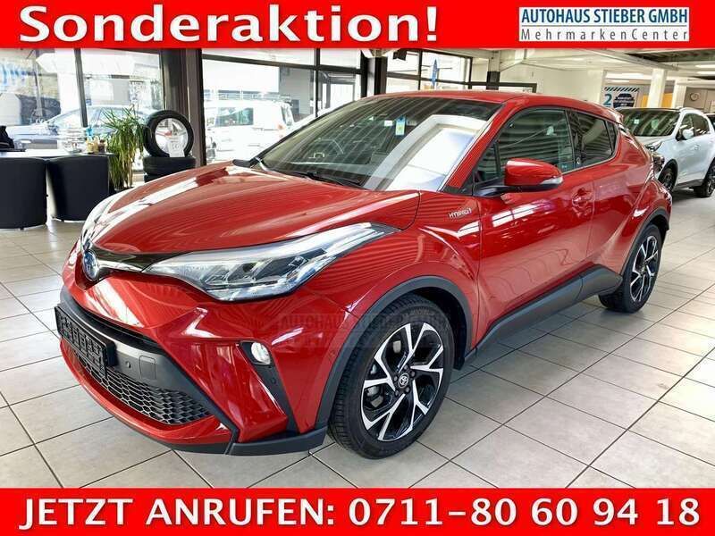 Rot Gebraucht 2020 Toyota C-HR Team SUV | 22.480 € (Fairer Preis) - Bild 1/4