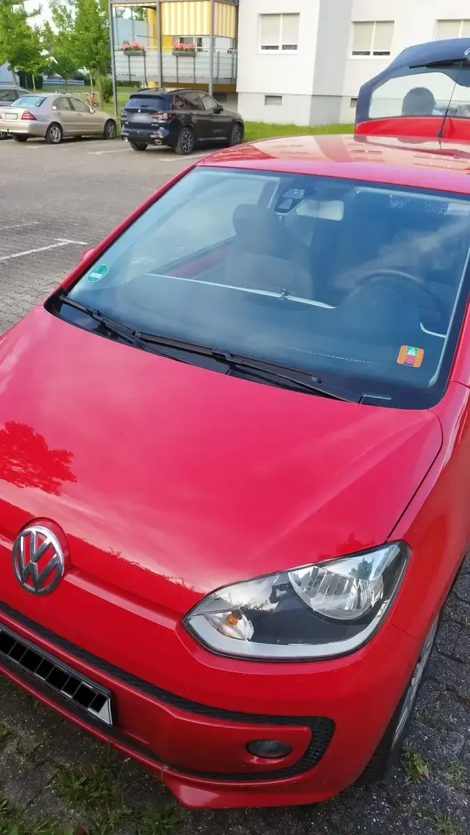 Gebraucht VW up! 60 PS (44 kW) 2013 Rot Kleinwagen