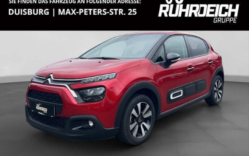 Lackierung elixierrot/typ ver Gebraucht 2024 Citroën C3 PureTech Kleinwagen | 15.990 € (Fairer Preis) - Bild 1/4