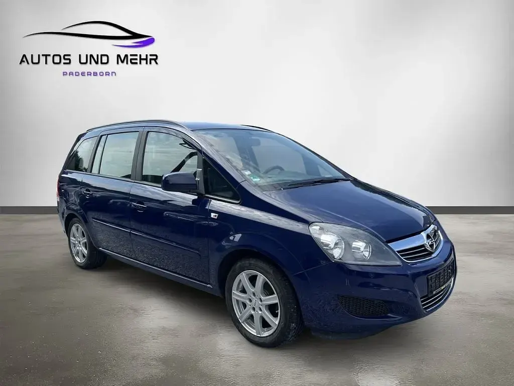 Gebraucht Opel Zafira Family 120 PS (88 kW) 2014 Blau Van / Kleinbus