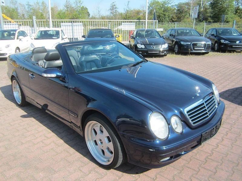 Gebraucht Mercedes CLK230 Elegance 193 PS (141 kW) 1999 Blau Cabrio