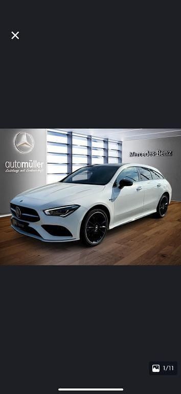 Weiß Gebraucht 2021 Mercedes CLA250e Shooting Brake Kombi | 29.000 € (Fairer Preis) - Bild 1/4