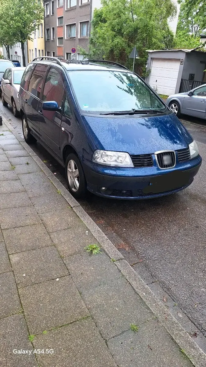 Gebraucht Seat Alhambra 140 PS (102 kW) 2006 Blau Van / Kleinbus