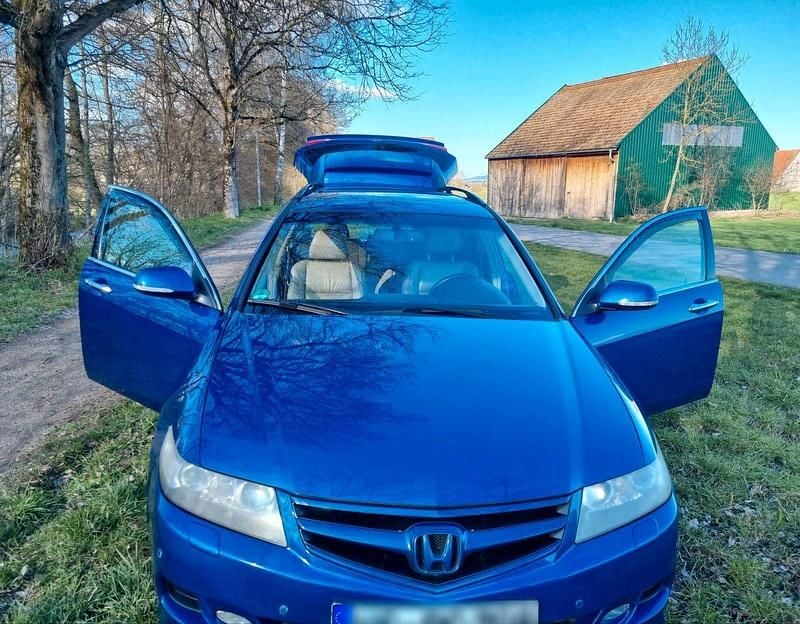 Gebraucht Honda Accord 155 PS (114 kW) 2007 Blau Kombi