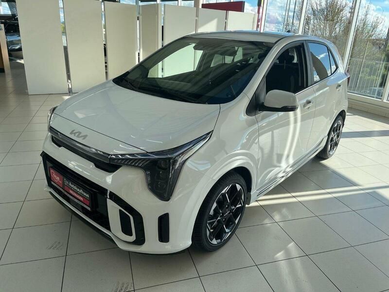 Schneeweiss (uni) Neu 2025 Kia Picanto GT-Line Kleinwagen | 19.470 € (Fairer Preis) - Bild 1/4