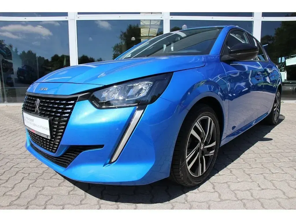 Gebraucht Peugeot 208 Allure 102 PS (75 kW) 2023 Vertigo blau Kleinwagen