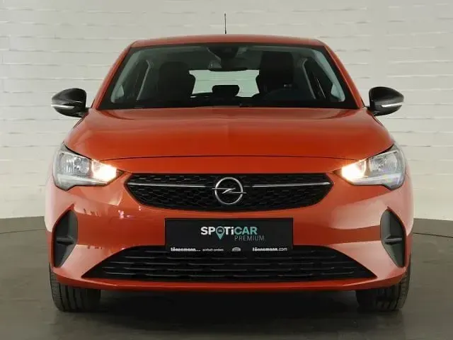 Usata Opel Corsa-e Edition 100 kW (136 CV) 2022 Arancione Utilitaria