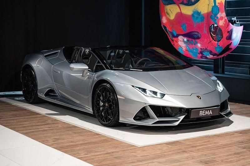 Grau Gebraucht 2020 Lamborghini Huracán Cabrio | 289.980 € (Superpreis) - Bild 1/4