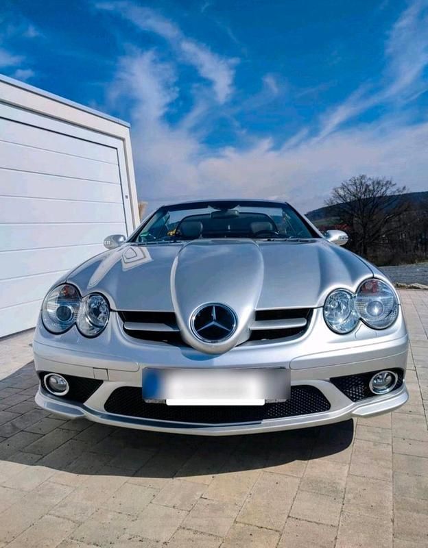 Gebraucht Mercedes SL500 305 PS (224 kW) 2001 Silber Cabrio