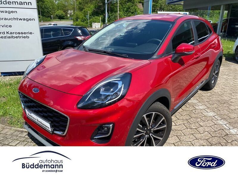Rot Gebraucht 2021 Ford Puma Titanium X SUV | 19.970 € (Fairer Preis) - Bild 1/4