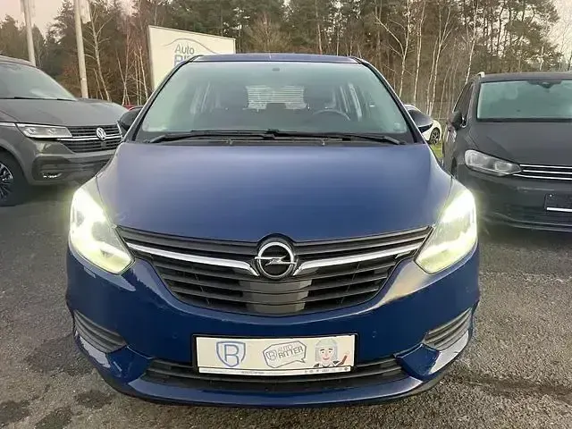 Gebraucht Opel Zafira Tourer Edition 120 PS (88 kW) 2018 Blau Van / Kleinbus