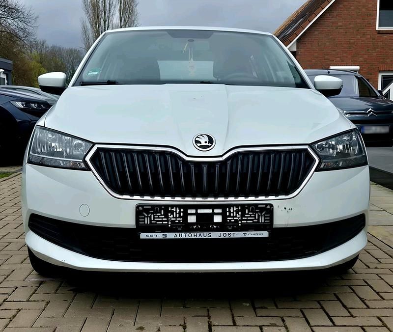 Gebraucht Skoda Fabia 74 PS (54 kW) 2018 Weiß Kleinwagen