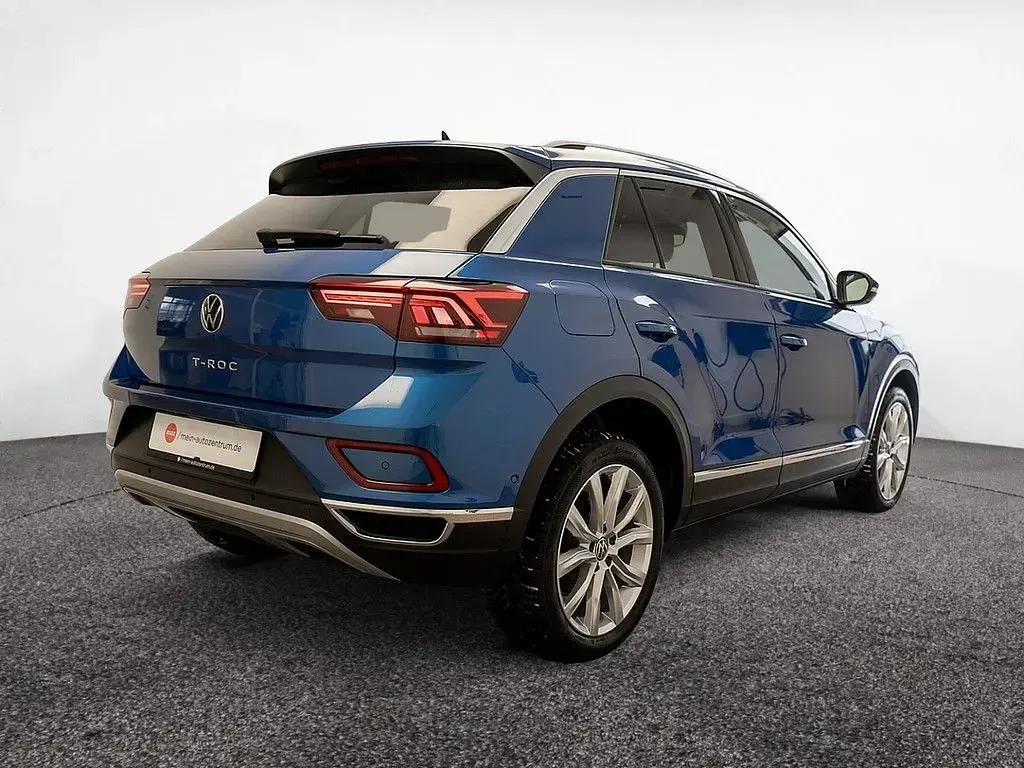 Gebraucht VW T-Roc Style 150 PS (110 kW) 2023 Blau SUV