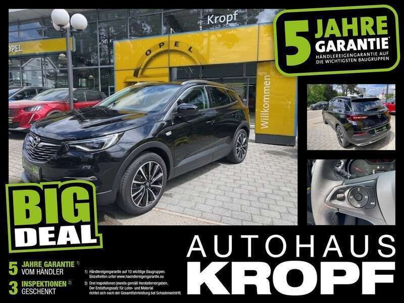Diamant schwarz/karbon schwarz Gebraucht 2022 Opel Grandland X Ultimate SUV | 22.660 € (Superpreis) - Bild 1/4