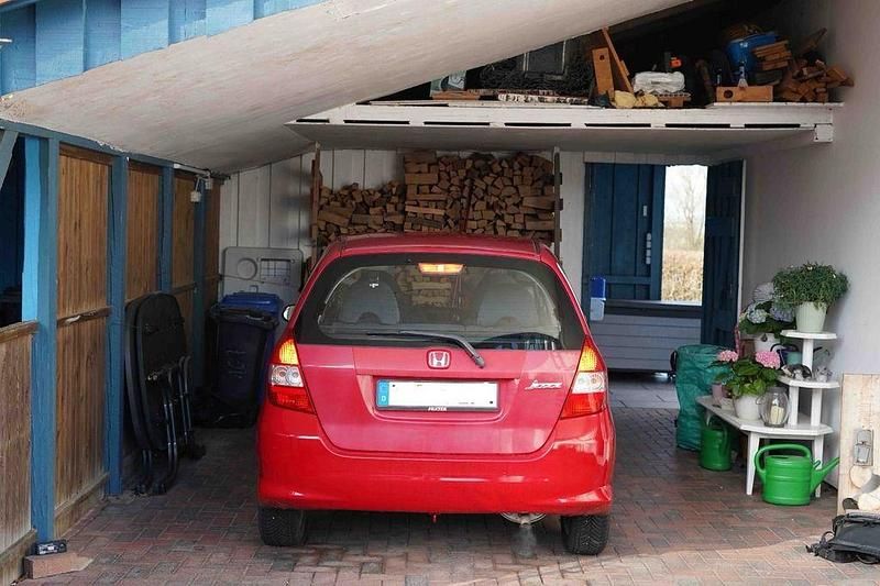 Gebraucht Honda Jazz LS 77 PS (56 kW) 2008 Rot Kleinwagen