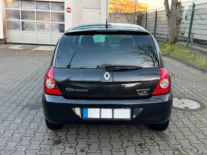 Gebraucht Renault Clio II Campus 75 PS (55 kW) 2007 Schwarz Limousine