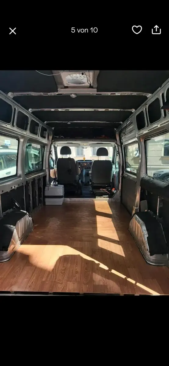 Gebraucht Ford Transit 115 PS (84 kW) 2009 Silber Van / Kleinbus