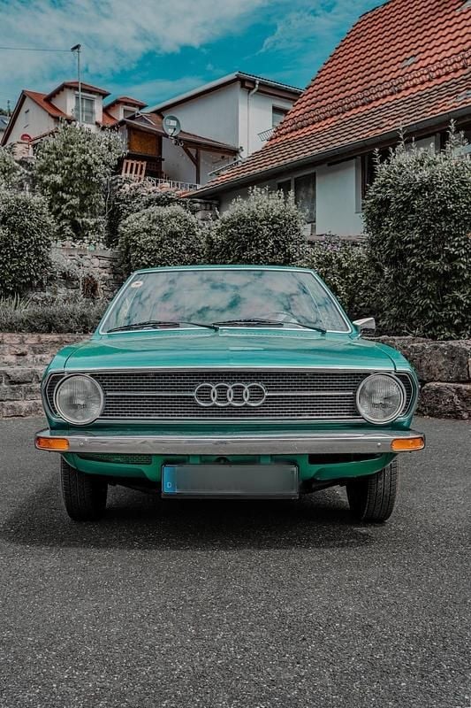 Second-hand Audi 80 75 CP (55 kW) 1973 Verde Berlinǎ
